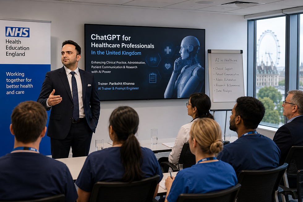 CHATGPT FOR HEALTHCARE IN THE UNITED KINGDOM