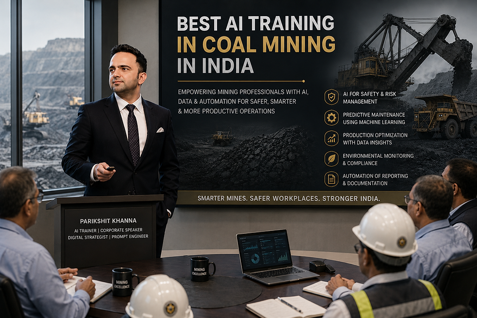 Best AI Training in Coal Mining in India