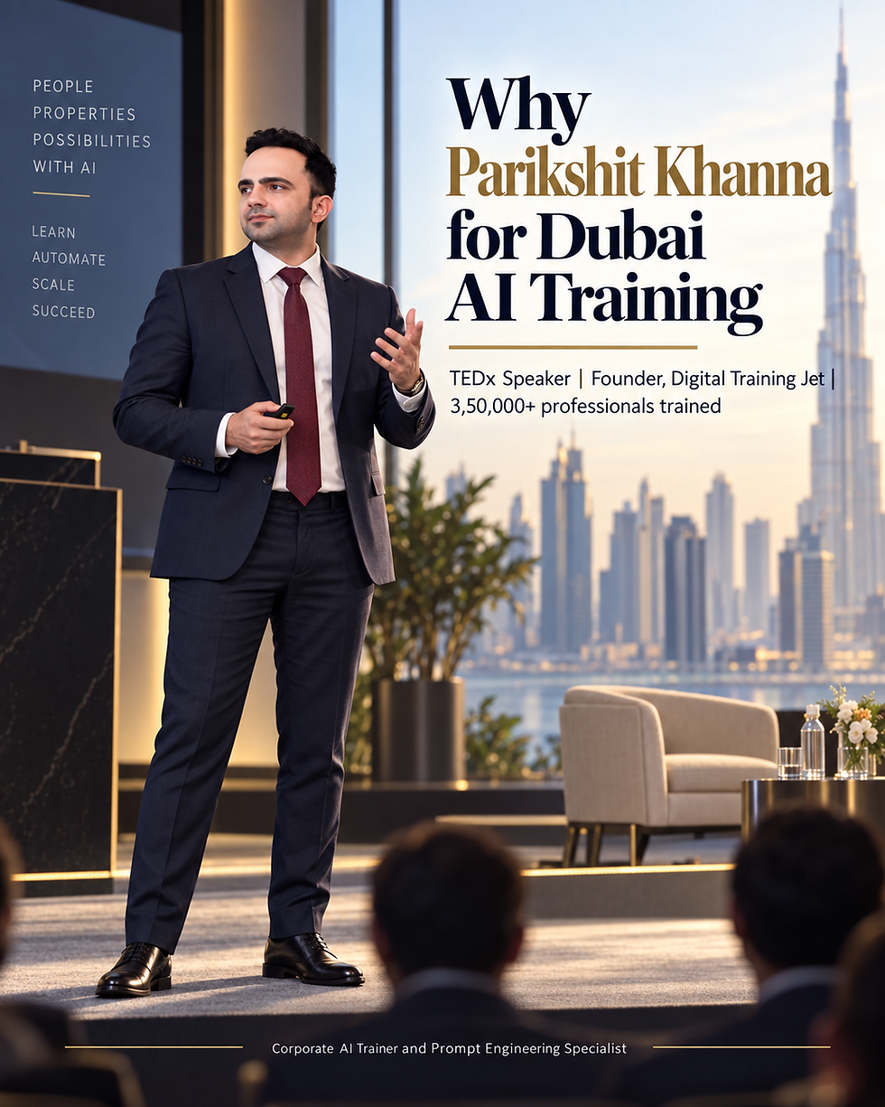 Dubai AI training