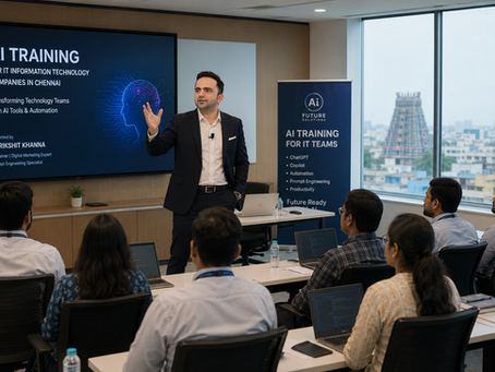AI TRAINING FOR IT INFORMATION TECHNOLOGY COMPANIES IN CHENNAI