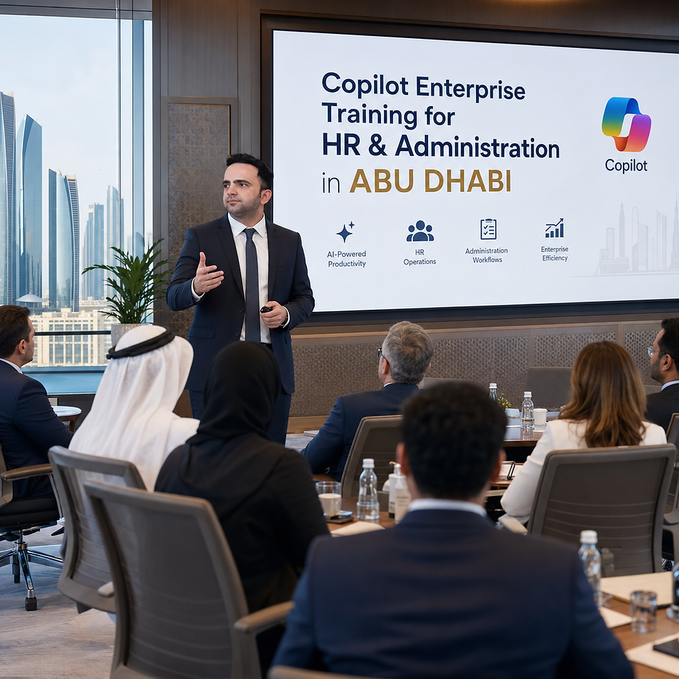 Copilot Enterprise Training for HR & Administration in Abu Dhabi