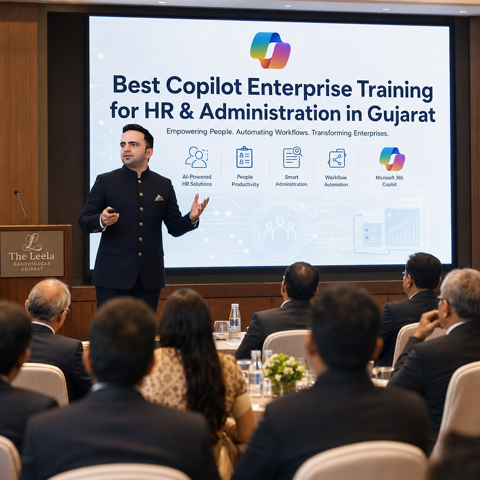 Best Microsoft Copilot Enterprise Training for HR & Administration in Gujarat