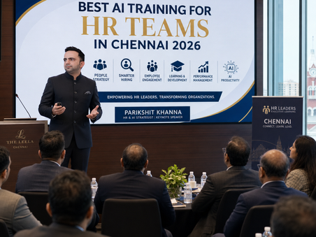 BEST AI TRAINING FOR HR TEAMS IN CHENNAI 2026