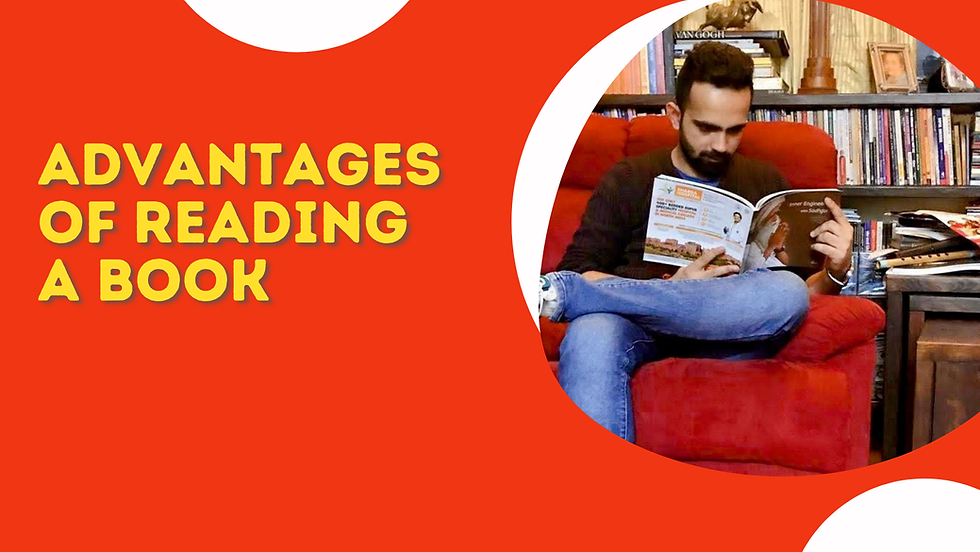 Advantages of Reading a Book in 2022