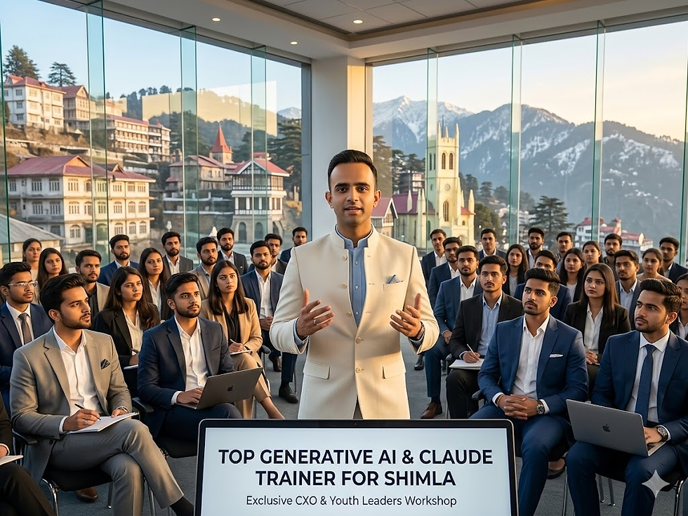 Top Generative AI & Claude Trainer for Shimla