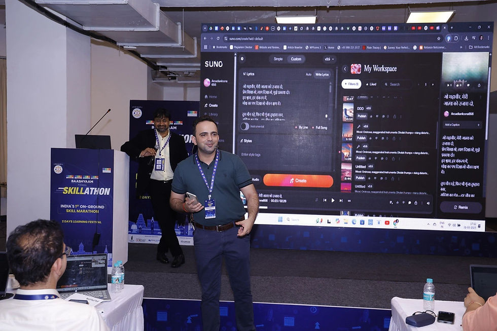 AI SESSION in JITO Chennai by PARIKSHIT KHANNA