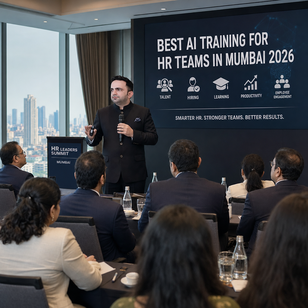 BEST AI TRAINING FOR HR TEAMS IN MUMBAI 2026
