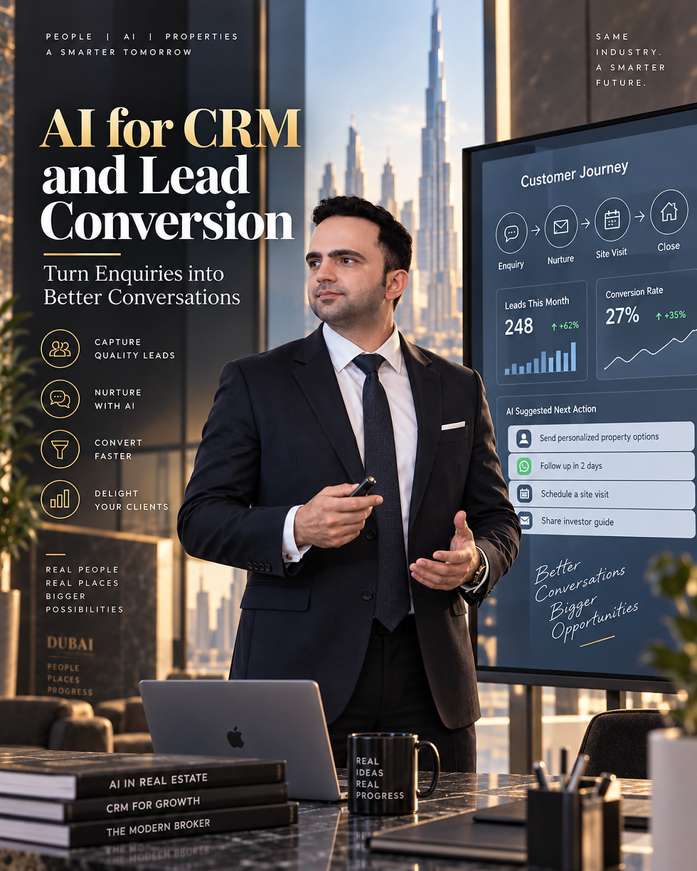 AI for Real Estate CRM