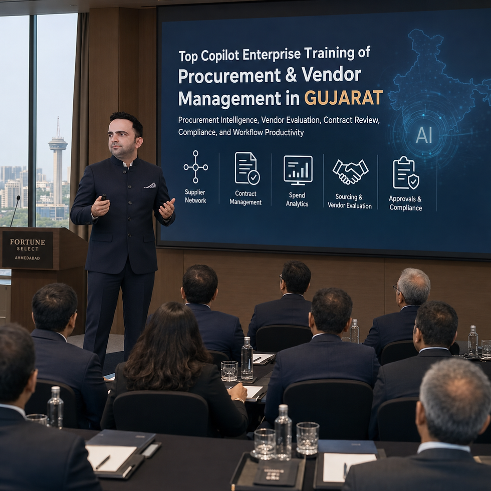 Top Copilot Enterprise Training for Procurement & Vendor Management in Gujarat