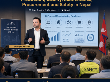 AI for Manufacturing Teams: Production, Quality, Maintenance, Procurement and Safety in Nepal