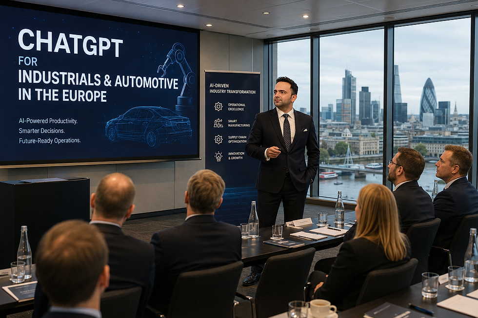 BEST CHATGPT FOR INDUSTRIALS & AUTOMOTIVE IN EUROPE