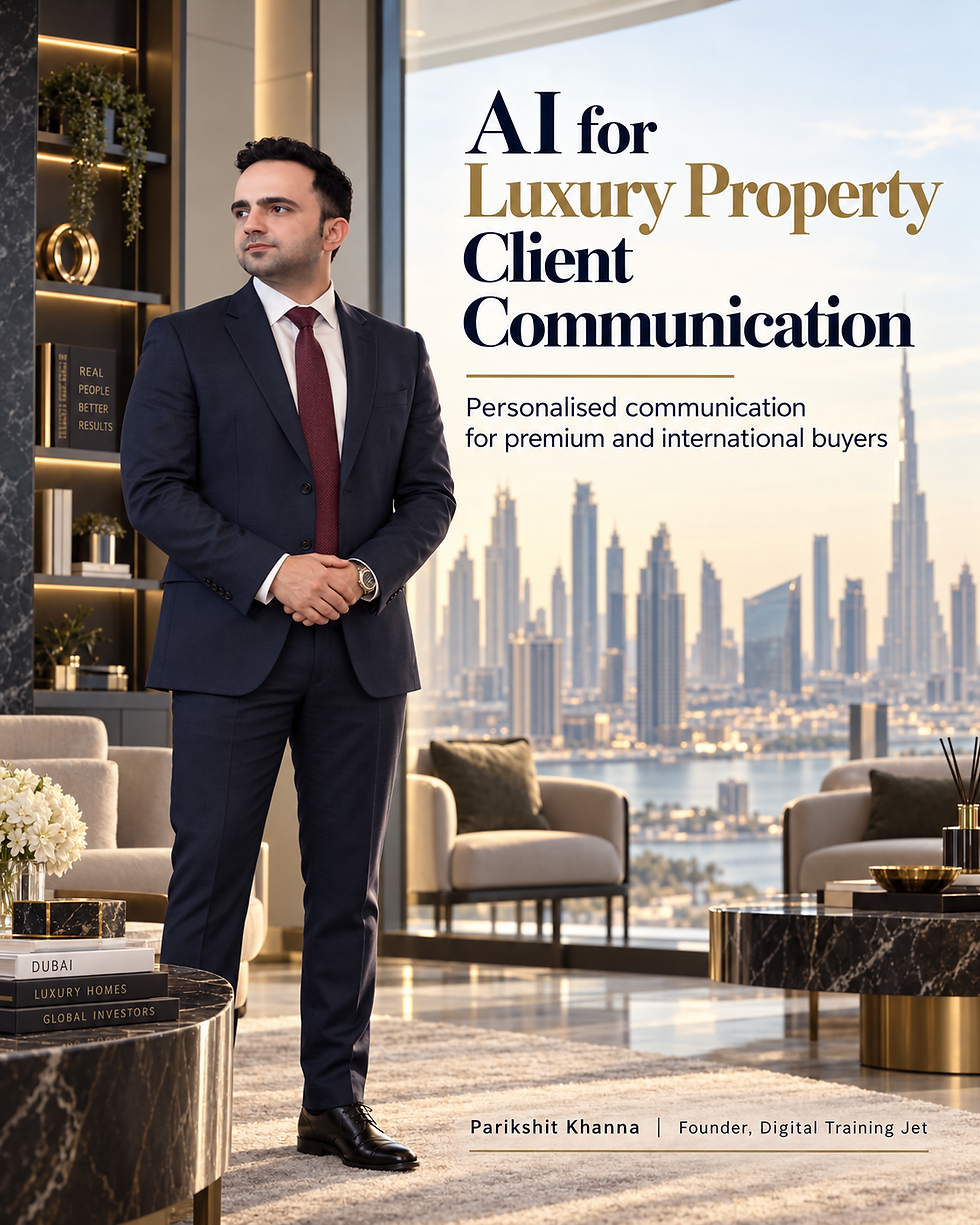 AI for Luxury Property and client communication
