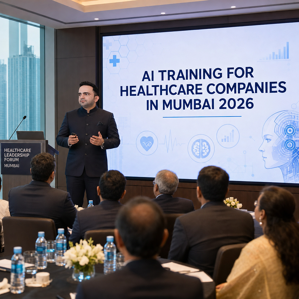 AI TRAINING FOR HEALTHCARE COMPANIES IN MUMBAI 2026