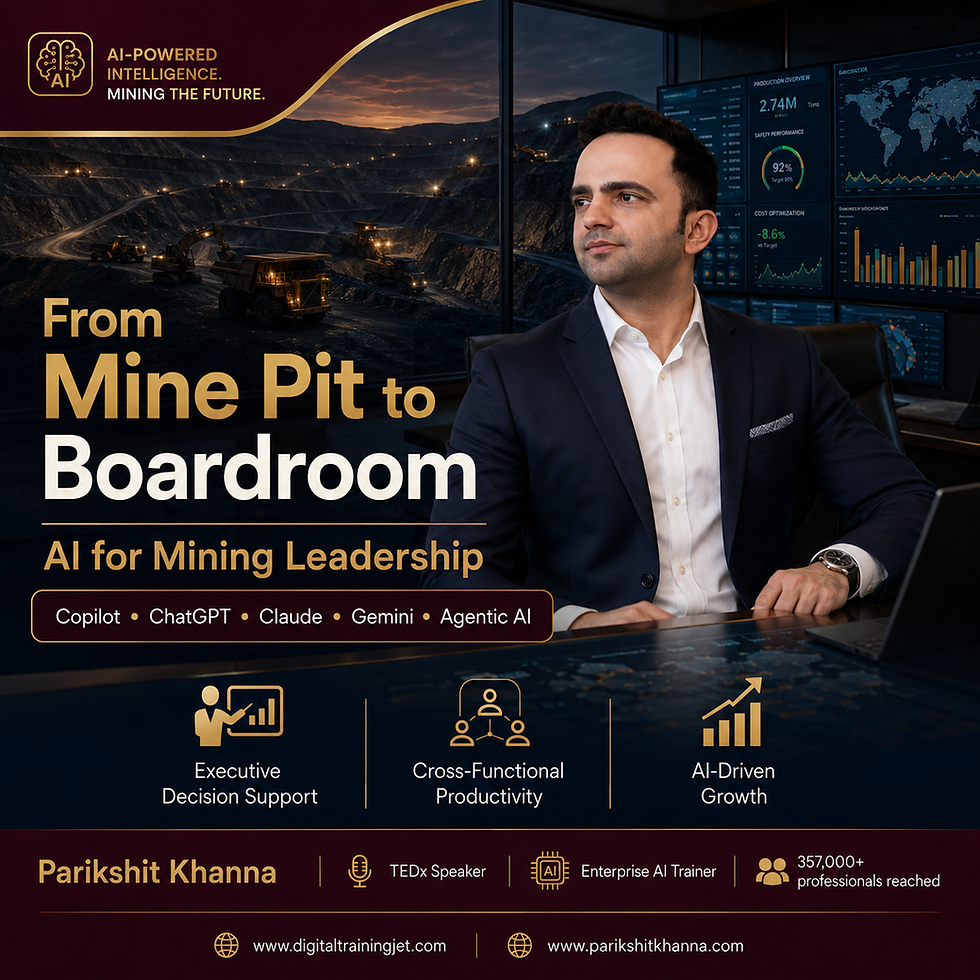 AI TRAINING FOR COAL AND MINE COMPANIES