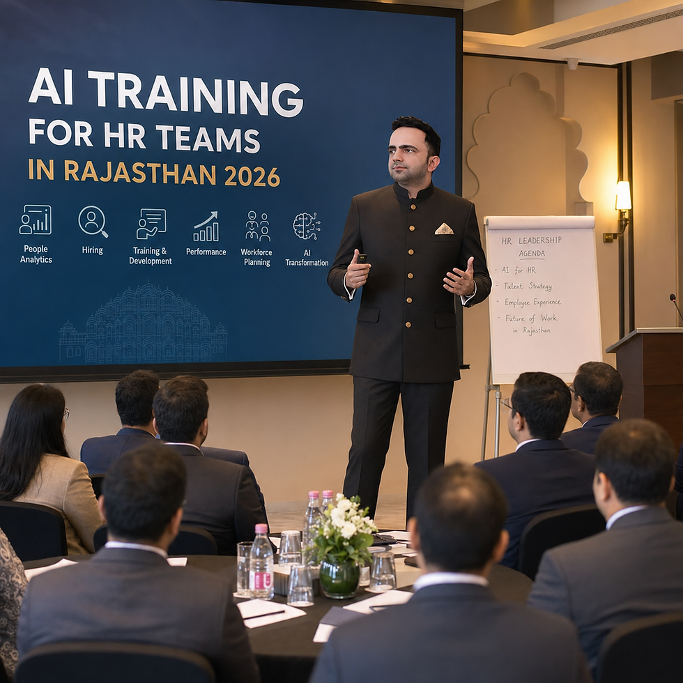 AI TRAINING FOR HR TEAMS IN RAJASTHAN 2026