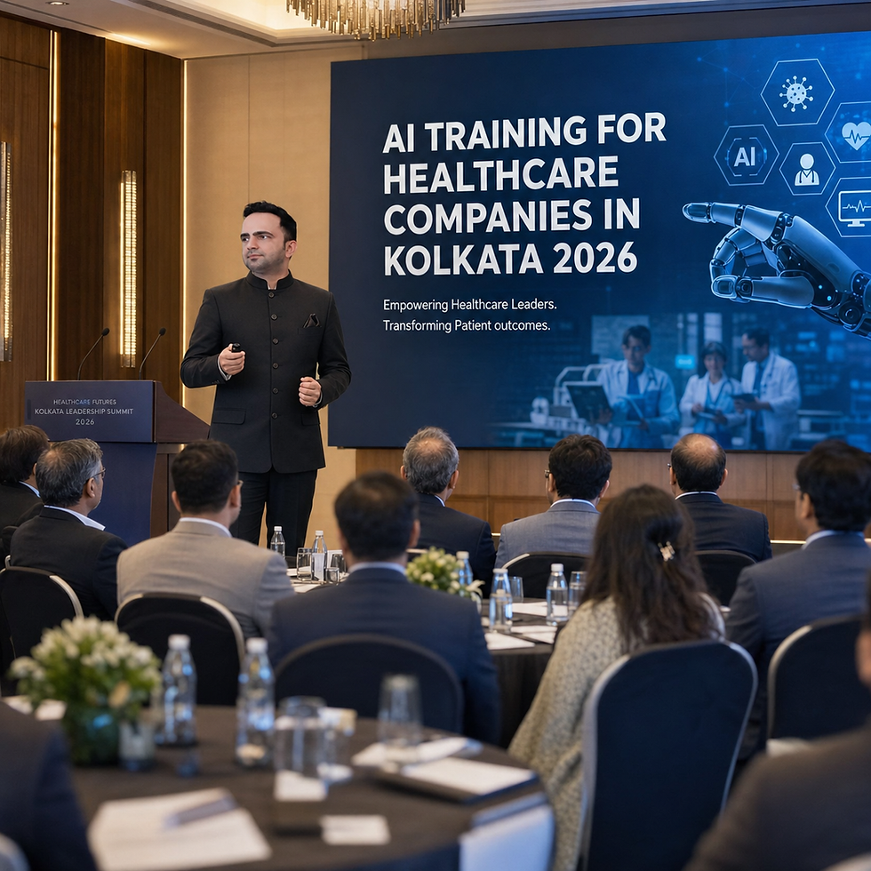 AI TRAINING FOR HEALTHCARE COMPANIES IN KOLKATA 2026