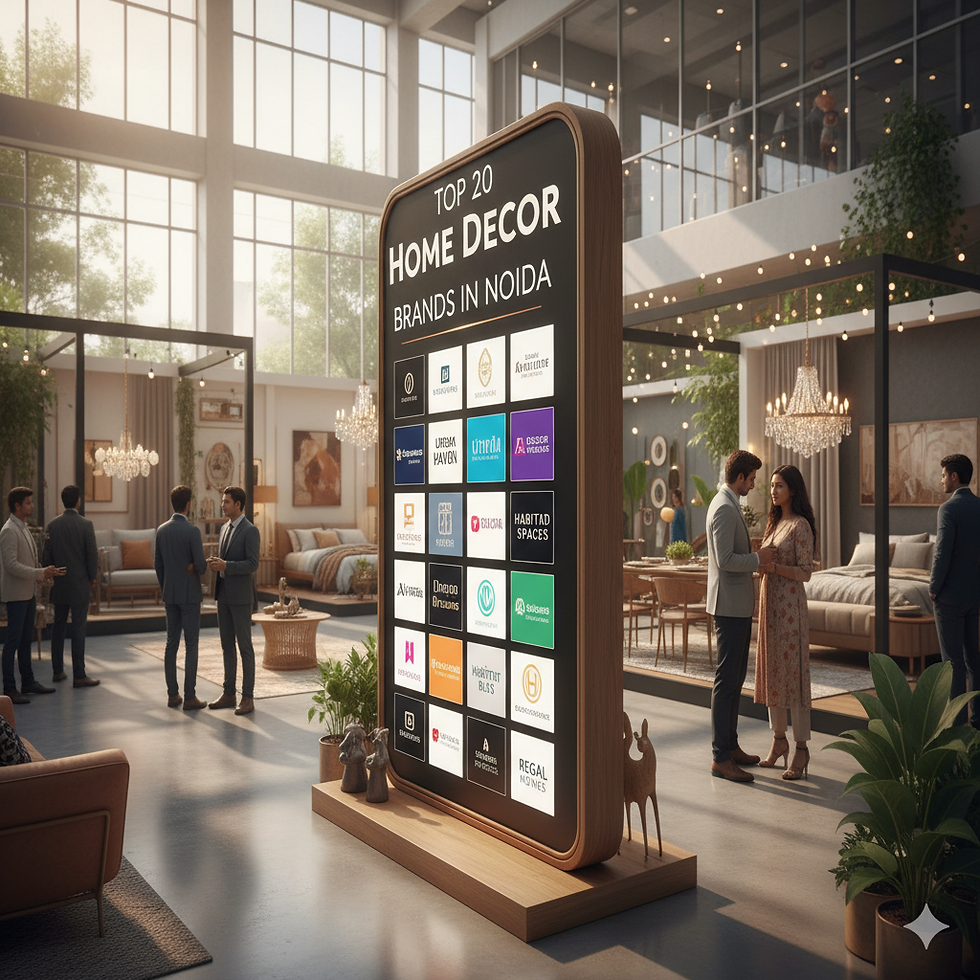 Top 20 Home Decor Brands in Noida