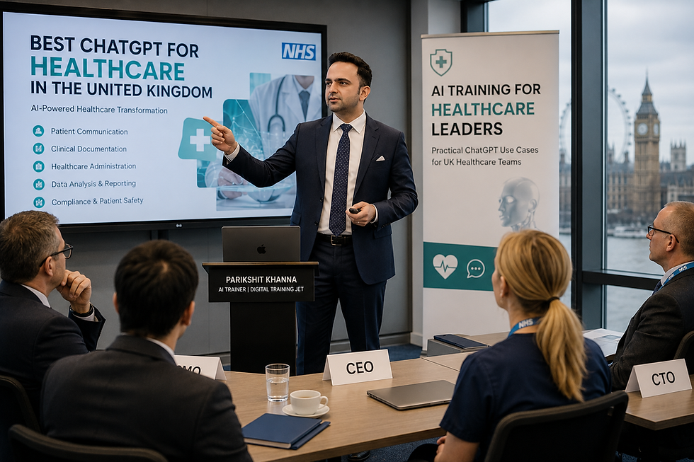 BEST CHATGPT FOR HEALTHCARE IN THE UNITED KINGDOM (UK)