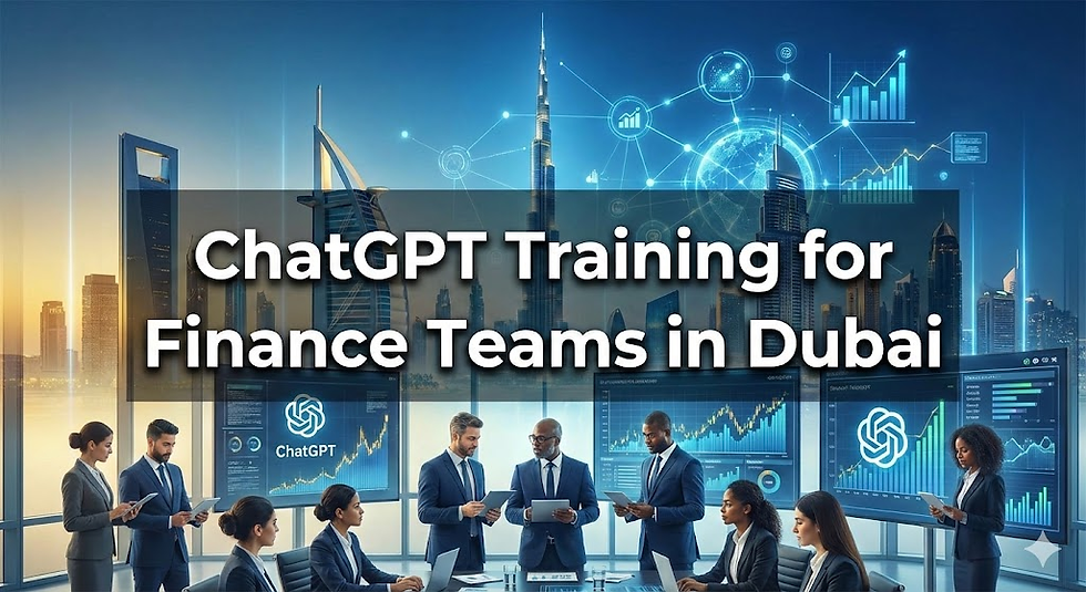 ChatGPT Training for Finance Teams in Dubai