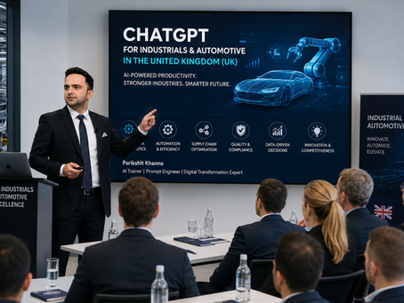 CHATGPT FOR INDUSTRIALS & AUTOMOTIVE IN THE UNITED KINGDOM (UK)
