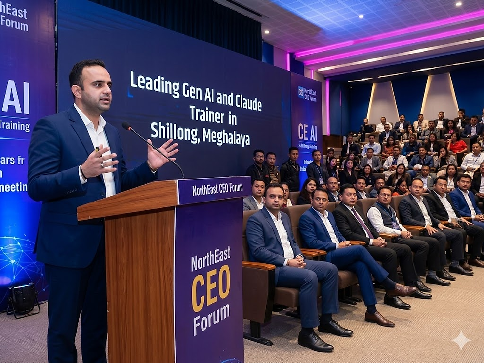 Leading Gen AI and Claude Trainer in Shillong, Meghalaya