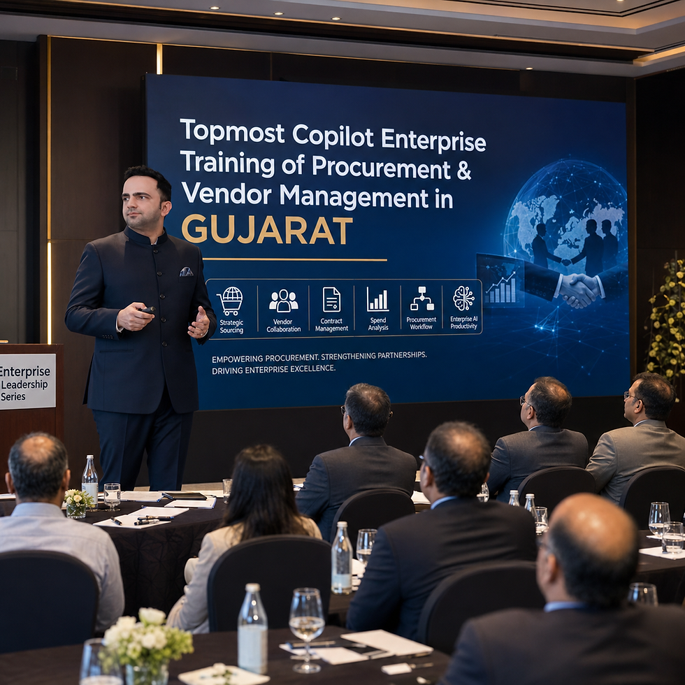 Topmost Copilot Enterprise Training for Procurement & Vendor Management in Gujarat