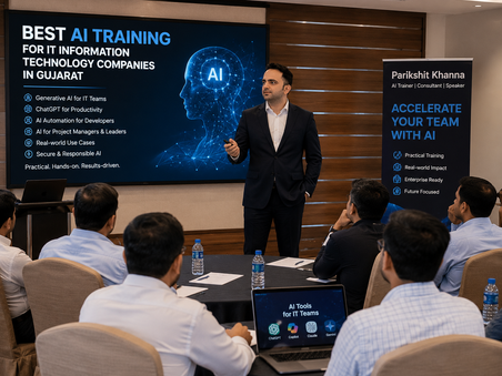 BEST AI TRAINING FOR IT INFORMATION TECHNOLOGY COMPANIES IN GUJARAT