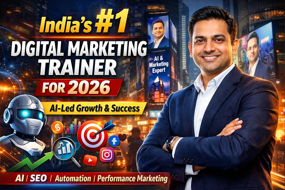 Best Digital Marketing Trainer in 2026