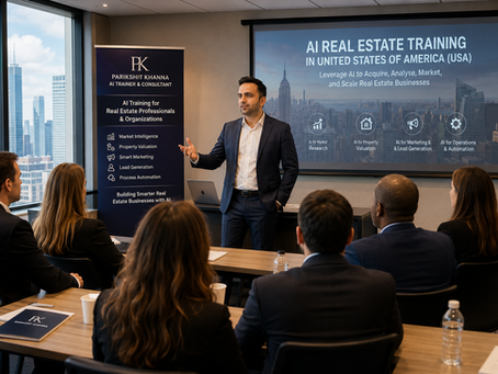 AI REAL ESTATE TRAINING IN UNITED STATES OF AMERICA (USA)