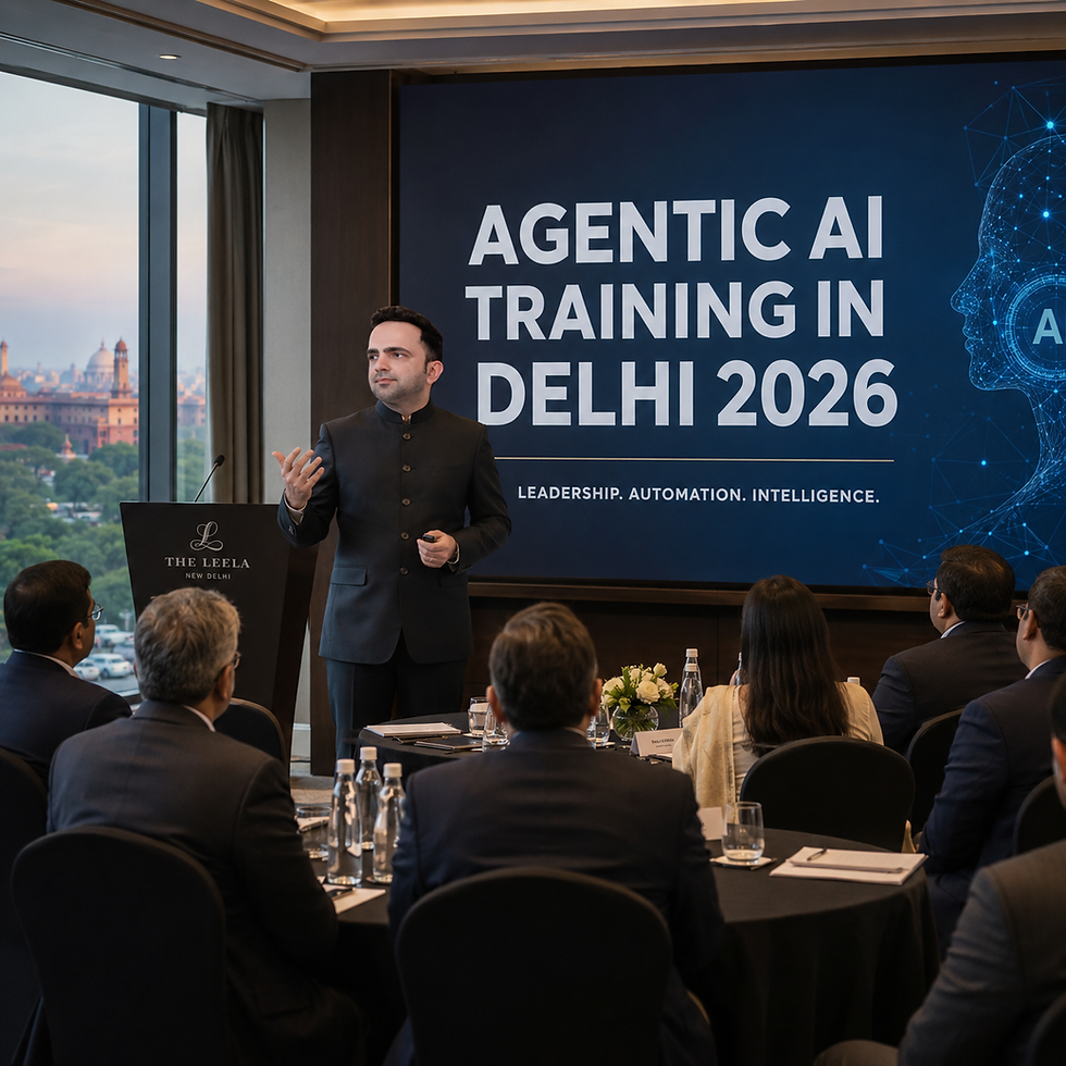 AGENTIC AI TRAINING IN DELHI 2026