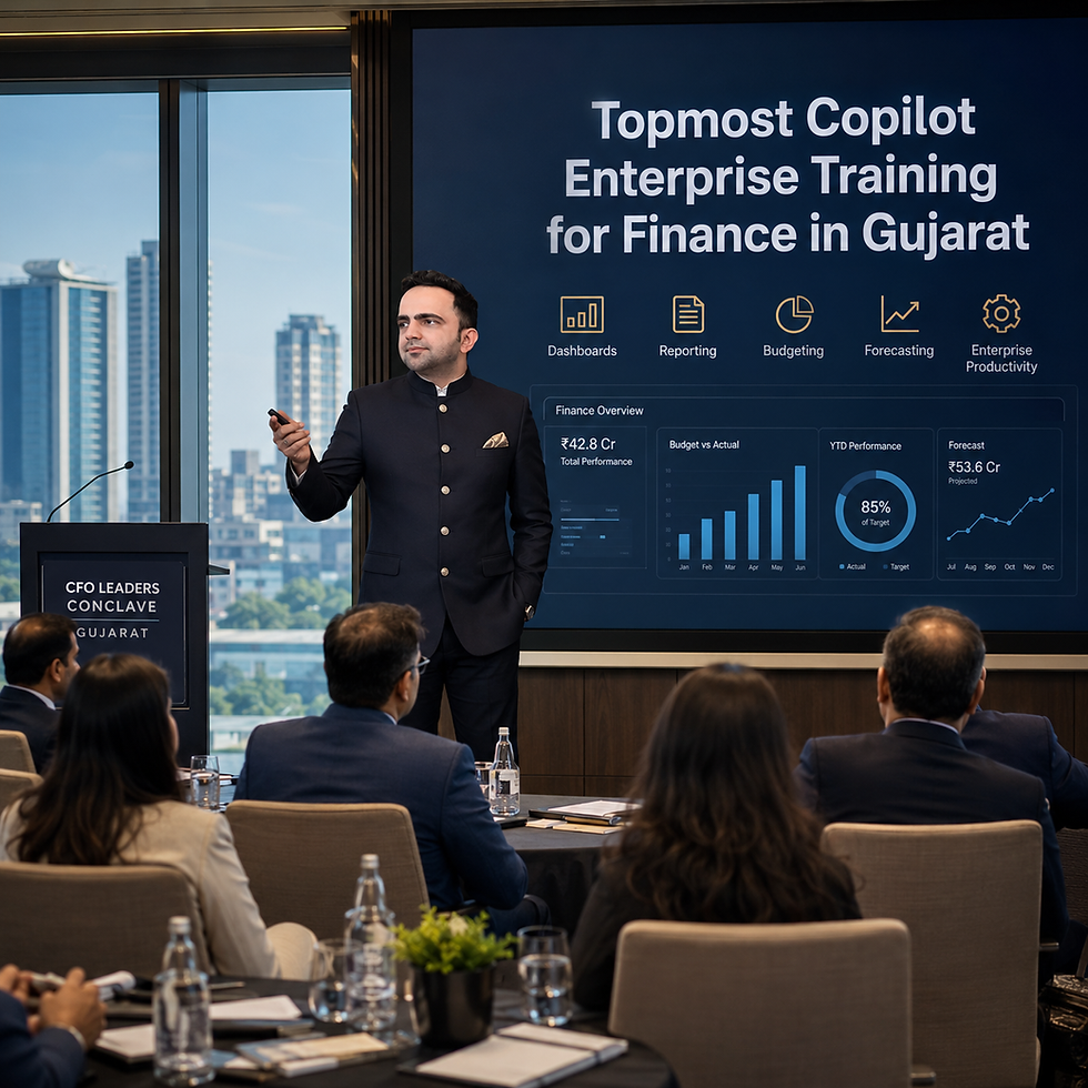 Topmost Copilot Enterprise Training for Finance in Gujarat