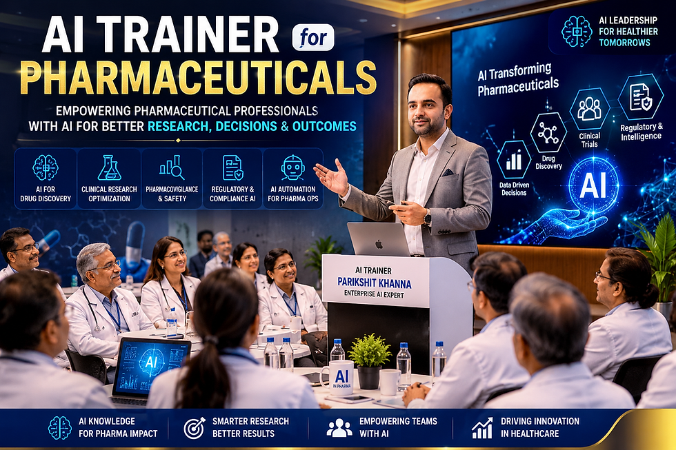 AI Trainer for Pharmaceuticals
