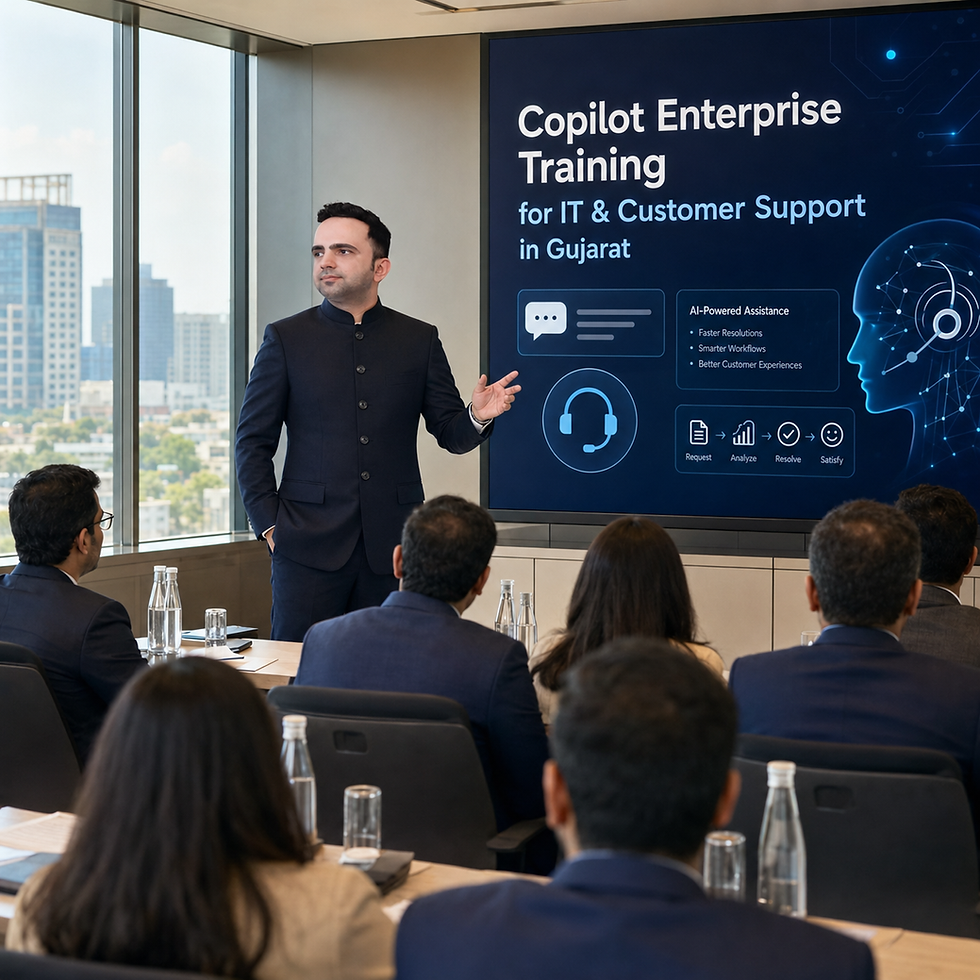 Copilot Enterprise Training for IT & Customer Support in Gujarat