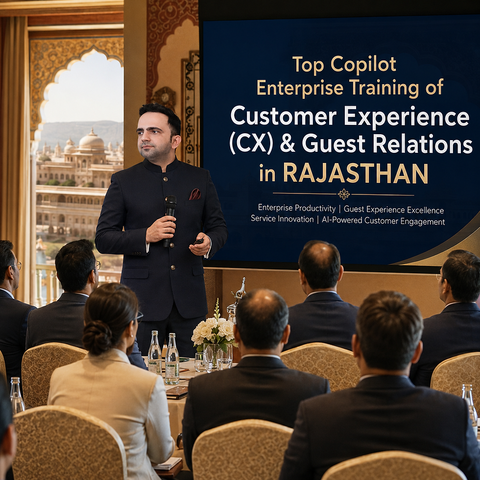 Top Copilot Enterprise Training for Customer Experience (CX) & Guest Relations in Rajasthan