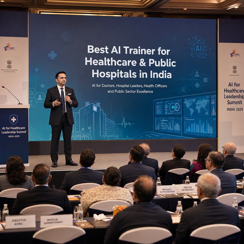 Best AI Trainer for Healthcare & Public Hospitals in India