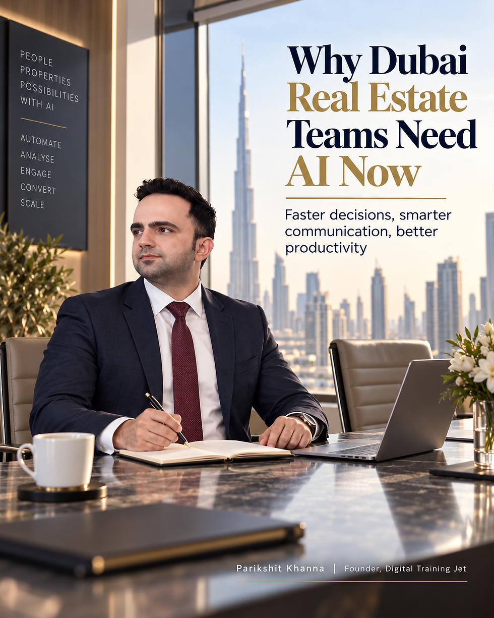 Real Estate AI Training in Dubai
