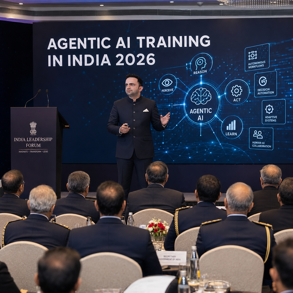 AGENTIC AI TRAINING IN DUBAI 2026