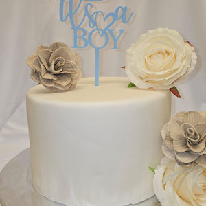 Gender Reveal Cake Toppers