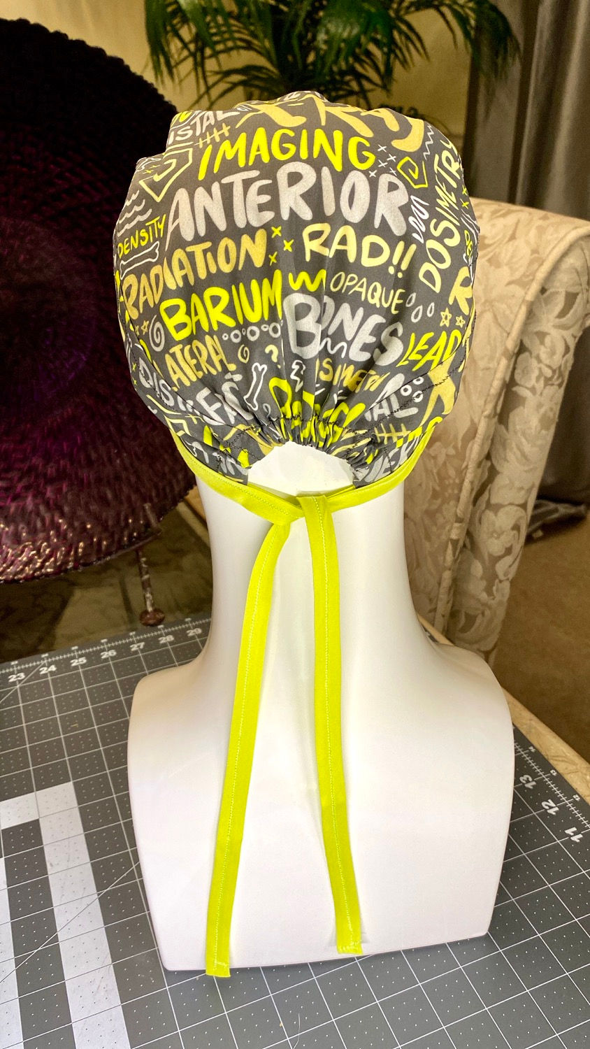 Thumbnail: “X-ray Scribble” Scrub Cap Set 
