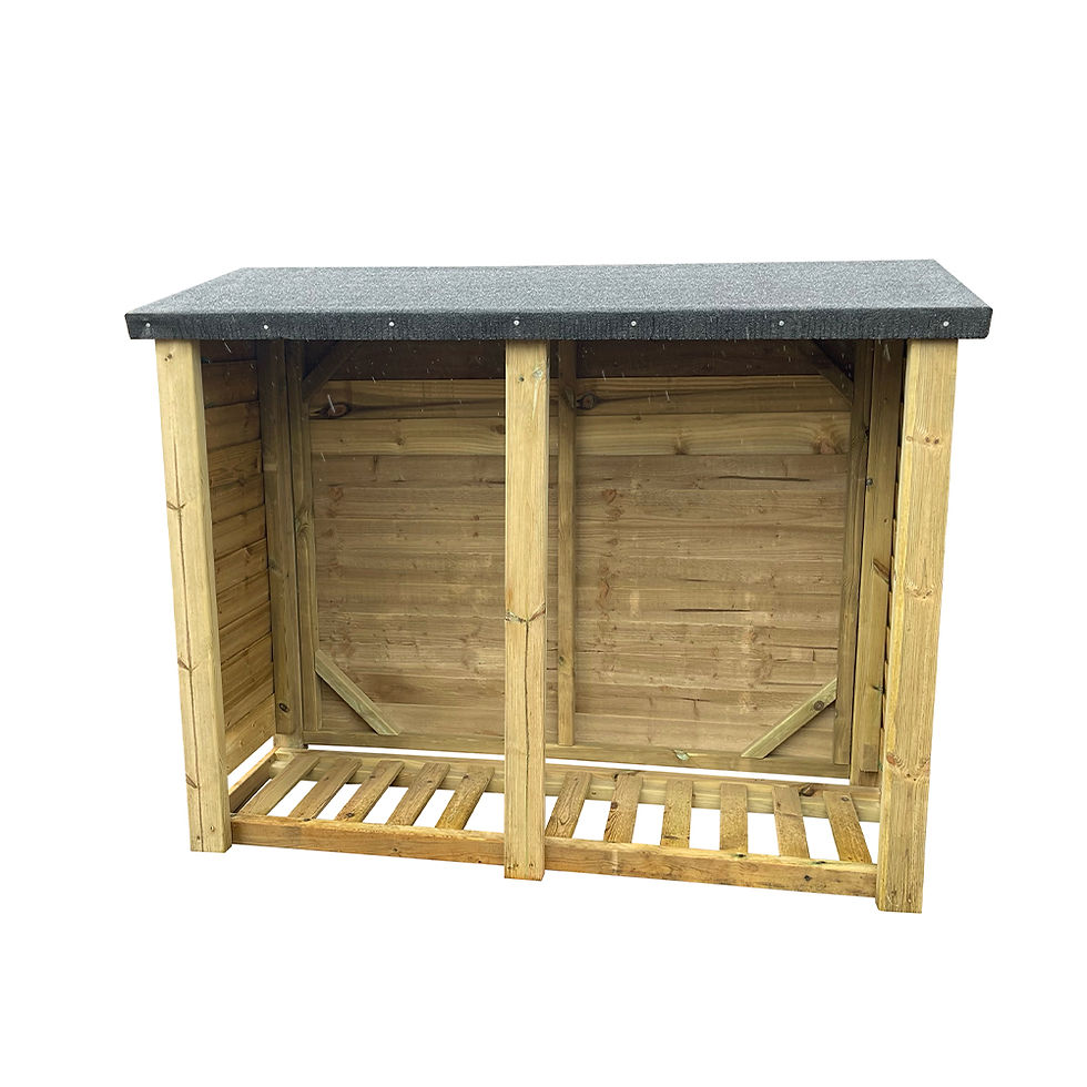 Thumbnail: FELTED HEAVY DUTY LOG STORE 6X4 (HEIGHT FT X WIDTH FT)