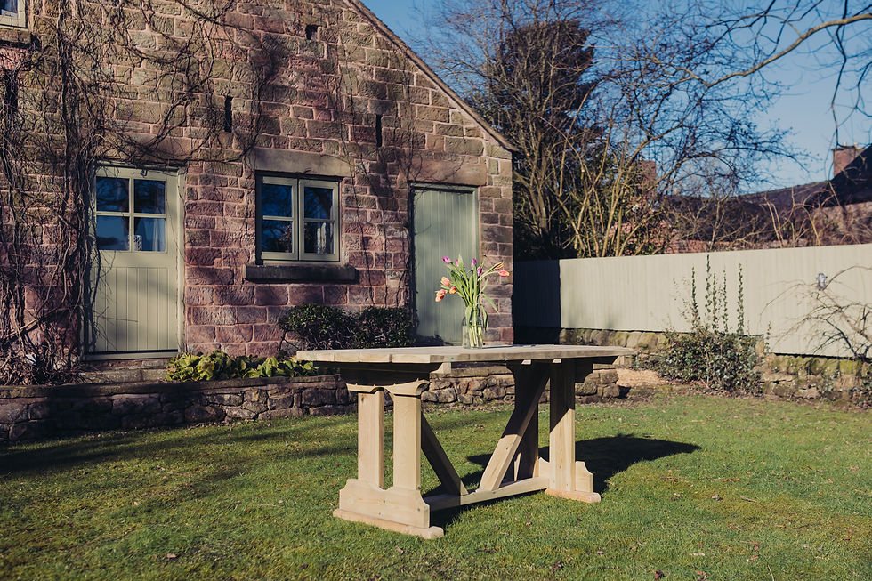 Thumbnail: Churnet Valley Ergo 6-Seater Table 179x90 - Pressure-Treated Redwood