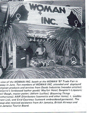 Woman Inc. Trade Fair Advertisement and catalogue insert.