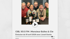 Lionel Osmin sur CIBL 101,5 (radio - Montréal)