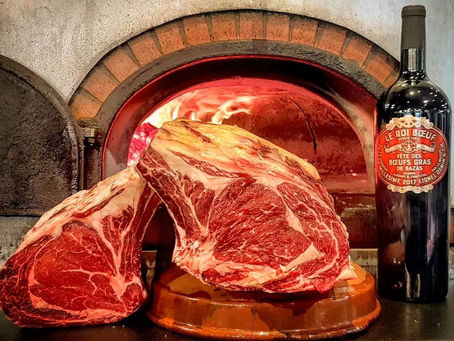 "Le Roi Bœuf", cuvée phare de "La Rôtisserie", à Muret (31)...