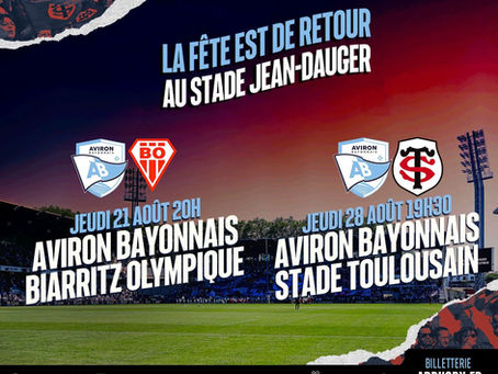 2 rencontres amicales au Stade Jean-Dauger