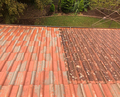 roof pressure clean