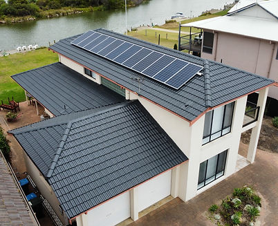 tiled roof restoration charcoal colour