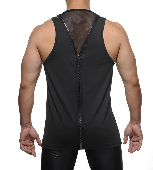 Muscle Tank Top in Black