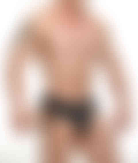 men jockstrap thong denim black