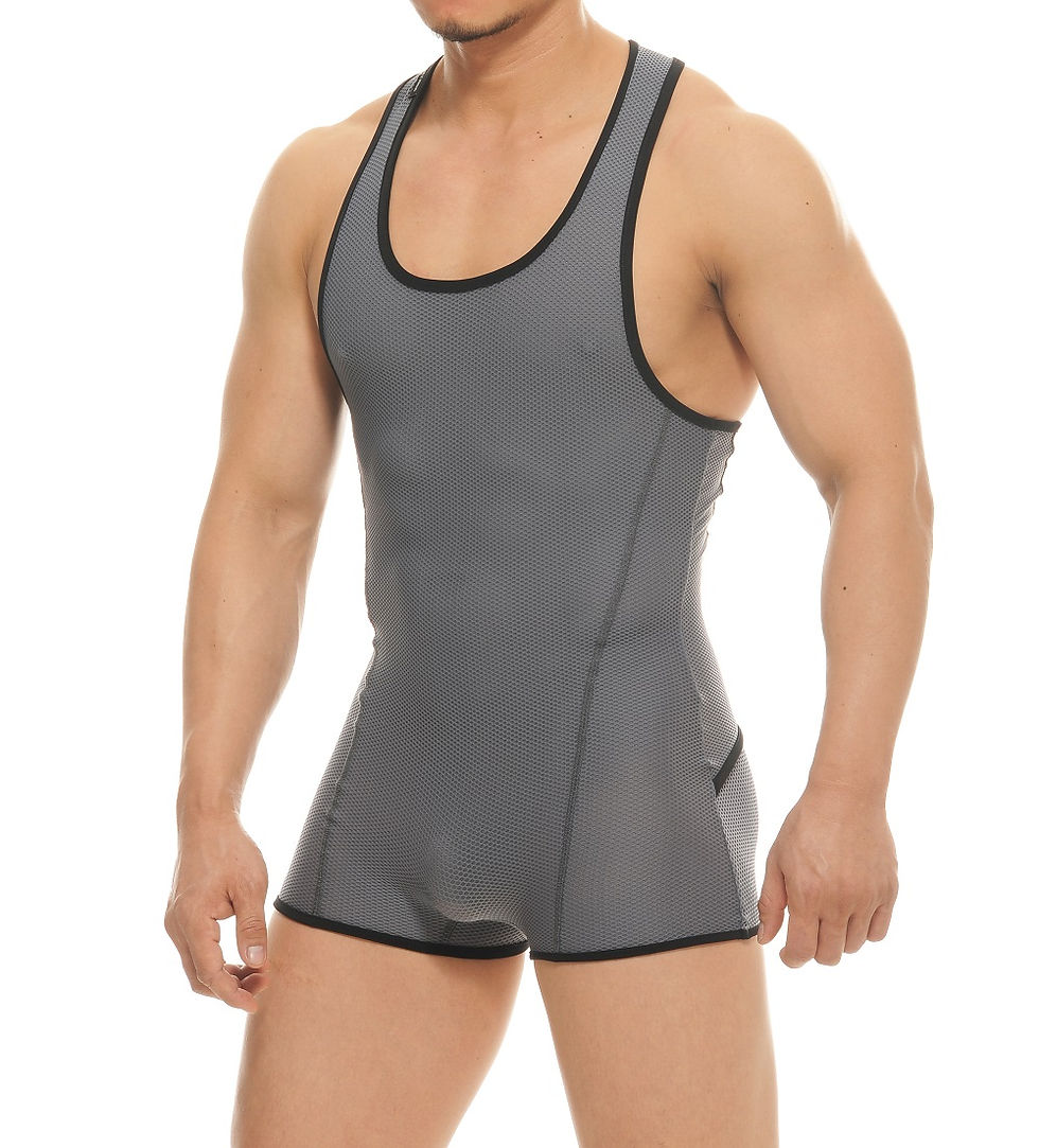 Peekaboo Honeycomb Bodysuit